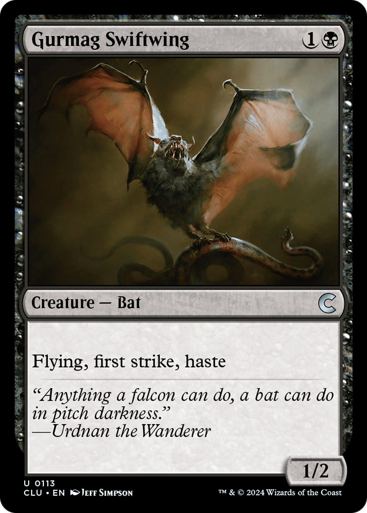 Gurmag Swiftwing (CLU-113) [Ravnica: Clue Edition]