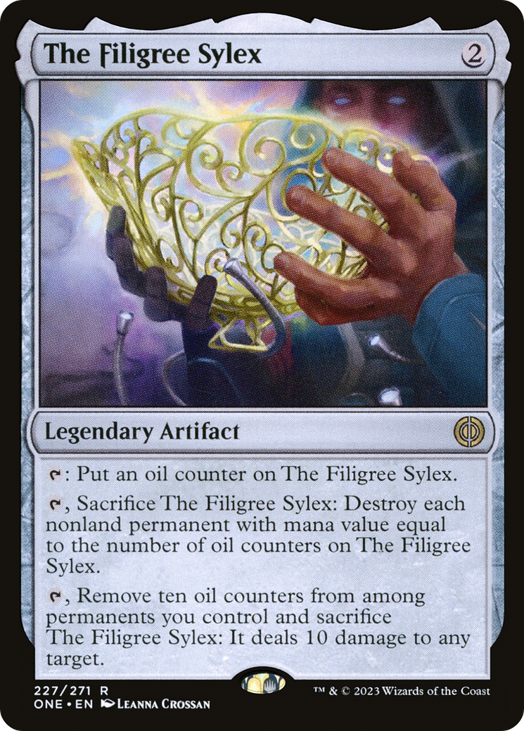 The Filigree Sylex (ONE-227) [Phyrexia: All Will Be One] Foil