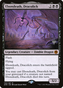 Ebondeath, Dracolich (PPAFR-100P) [Adventures in the Forgotten Realms Promos]