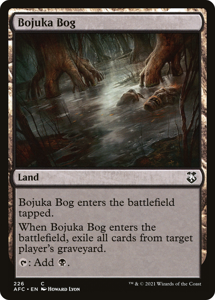 Bojuka Bog (AFC-226) [Forgotten Realms Commander]
