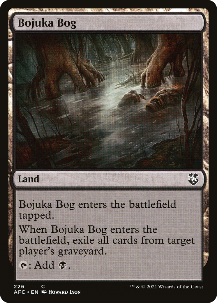 Bojuka Bog (AFC-226) [Forgotten Realms Commander]