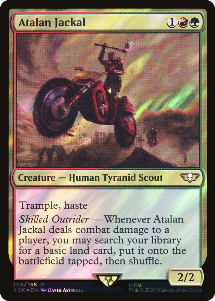 Atalan Jackal (40K-105★) [Warhammer 40,000 Commander] Foil