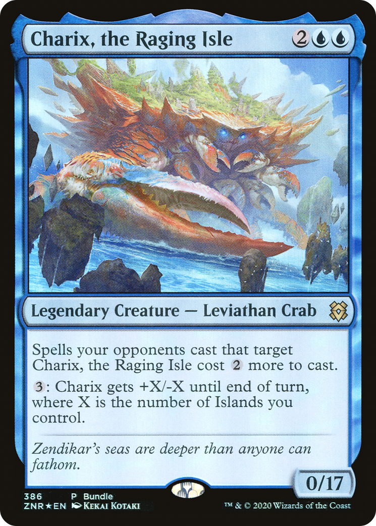 Charix, the Raging Isle (UMP-386) [Zendikar Rising] Foil