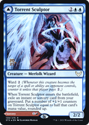 Torrent Sculptor // Flamethrower Sonata (PRE-159S) [Strixhaven: School of Mages Promos] Foil