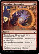 Suspicious Detonation (MKM-145) [Murders at Karlov Manor] Foil