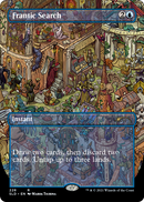 Frantic Search (SLD-228) (Borderless) [Secret Lair Drop]