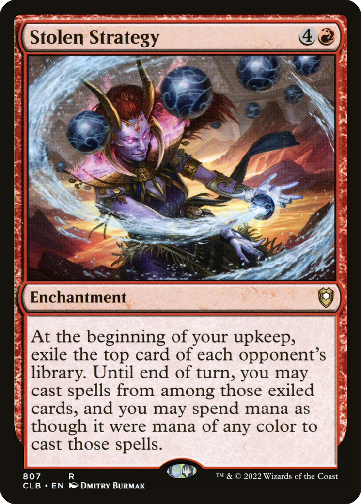 Stolen Strategy (CLB-807) [Commander Legends: Battle for Baldur's Gate]