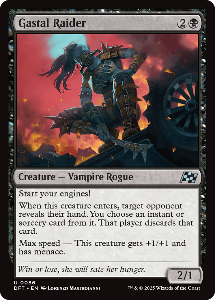 Gastal Raider (DFT-086) [Aetherdrift] Foil