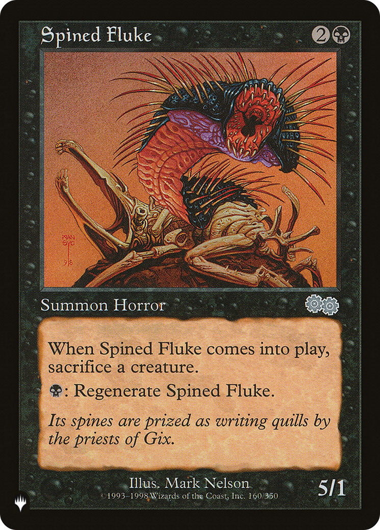 Spined Fluke (LIST-USG-160) [The List]