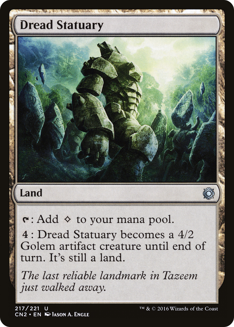 Dread Statuary (CN2-217) [Conspiracy: Take the Crown]