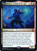 Mishra, Claimed by Gix (PRE-216) [The Brothers' War Promos] Foil