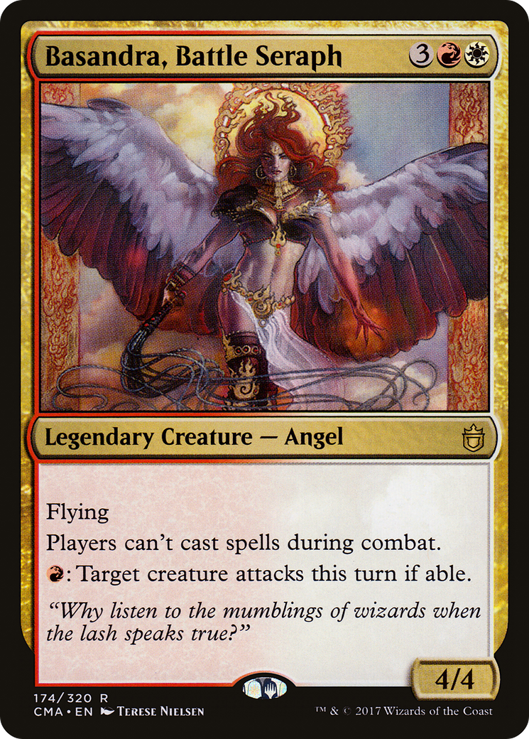 Basandra, Battle Seraph (CMA-174) [Commander Anthology]