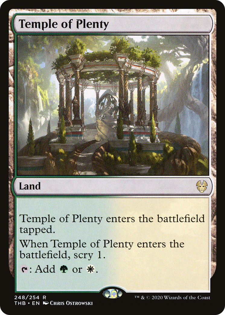 Temple of Plenty (THB-248) [Theros Beyond Death]