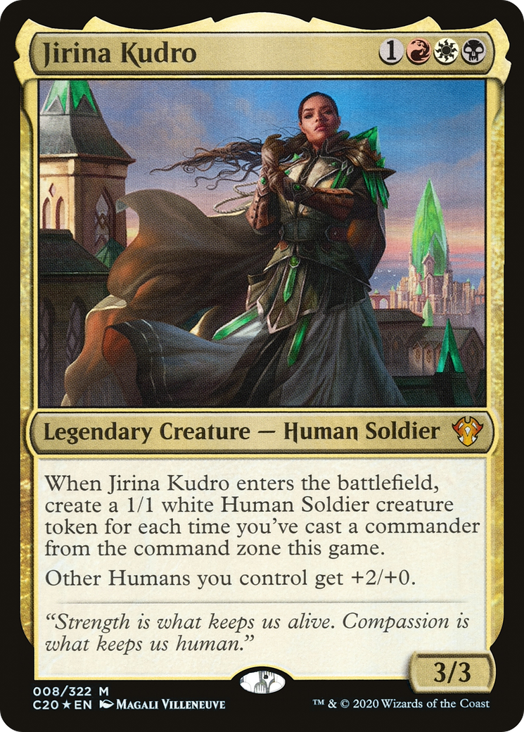 Jirina Kudro (C20-008) [Commander 2020] Foil