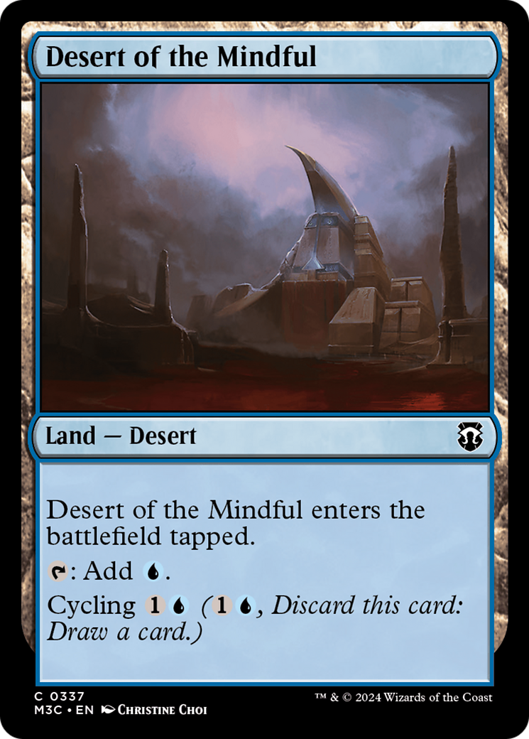 Desert of the Mindful (M3C-337) [Modern Horizons 3 Commander]