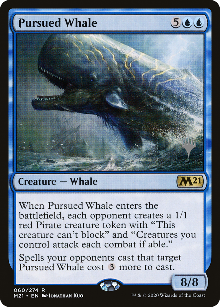 Pursued Whale (PPM21-60P) [Core Set 2021 Promos]