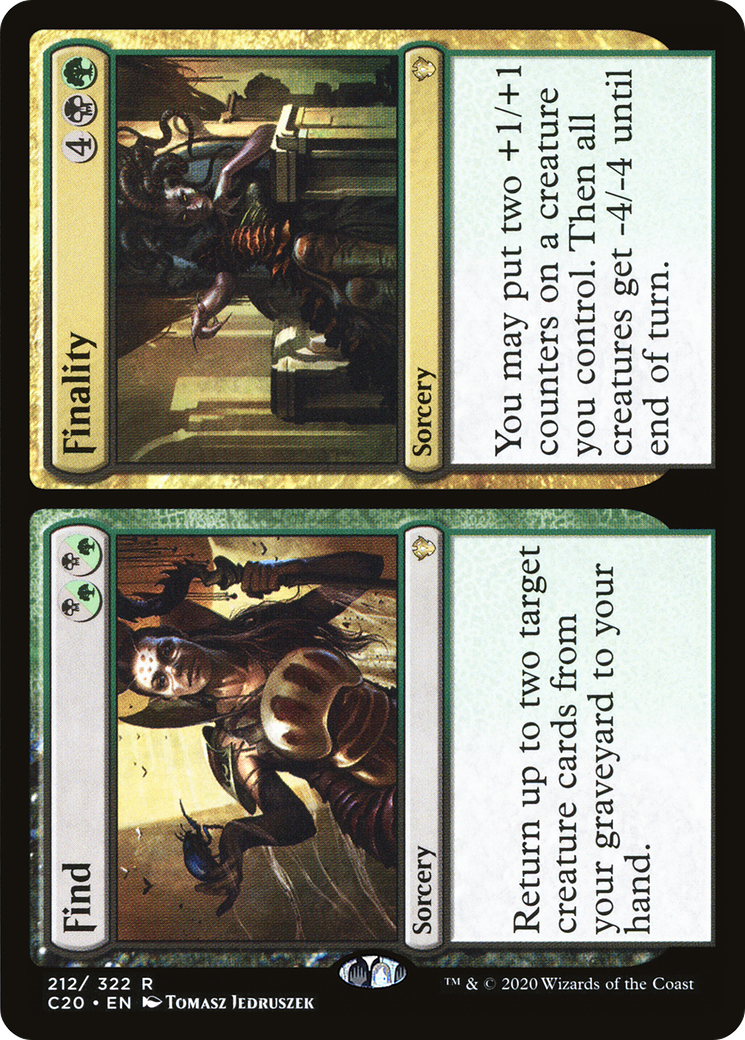 Find // Finality (C20-212) [Commander 2020]