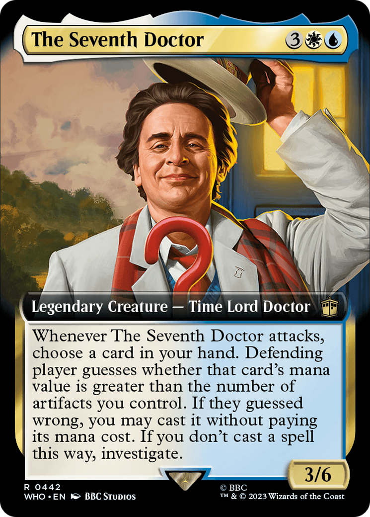 The Seventh Doctor (WHO-442) [Doctor Who]: (Extended Art)