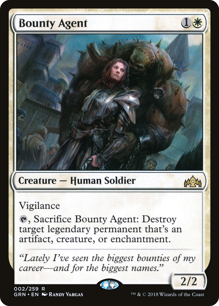 Bounty Agent (GRN-002) [Guilds of Ravnica] Foil