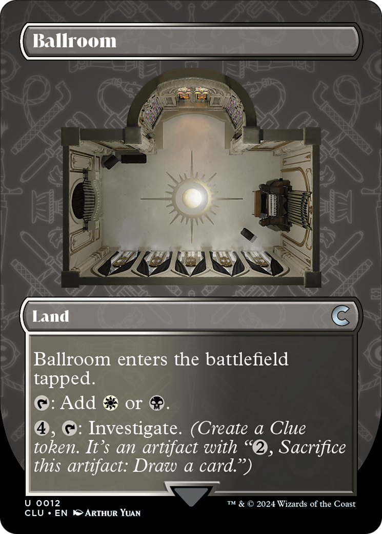 Ballroom (CLU-012) [Ravnica: Clue Edition] (Borderless)