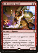 Bothersome Quasit (CLB-674) [Commander Legends: Battle for Baldur's Gate]