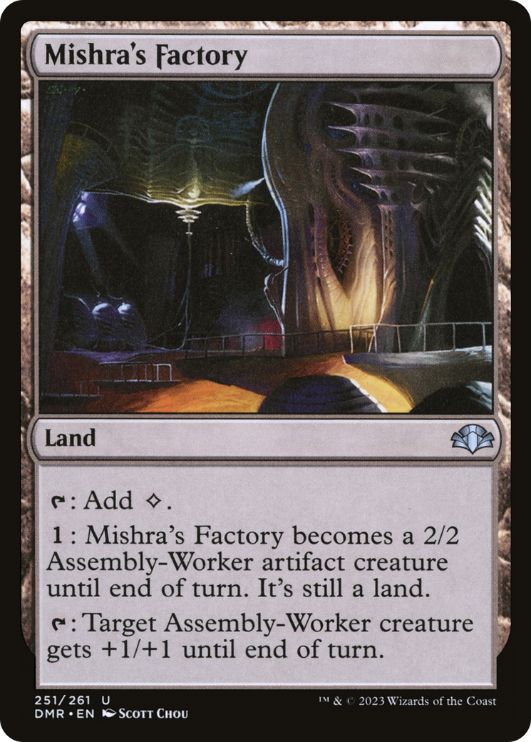Mishra's Factory (DMR-251) [Dominaria Remastered]
