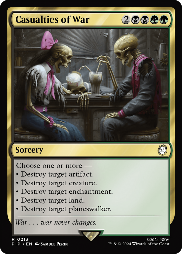 Casualties of War (PIP-213) [Fallout] Foil