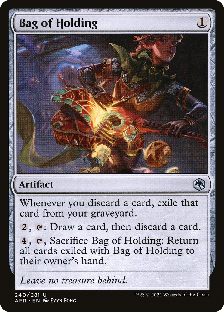 Bag of Holding (AFR-240) [Adventures in the Forgotten Realms] Foil