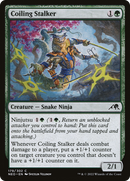 Coiling Stalker (NEO-179) [Kamigawa: Neon Dynasty] Foil