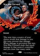 New Way Forward (TDM-367) [Tarkir: Dragonstorm]: (Showcase) (Borderless) Foil