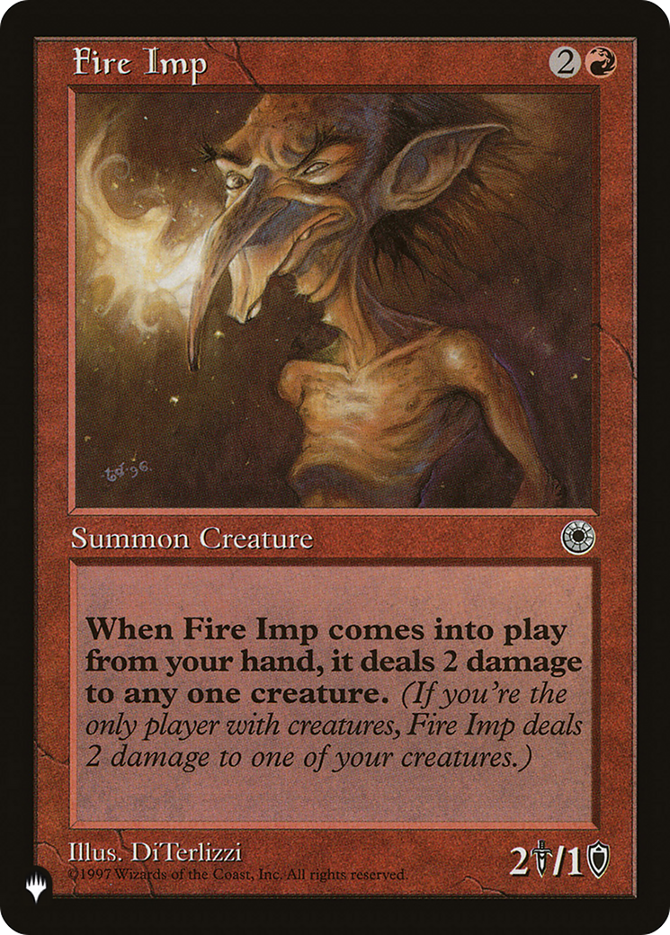 Fire Imp (LIST-POR-126) [The List]
