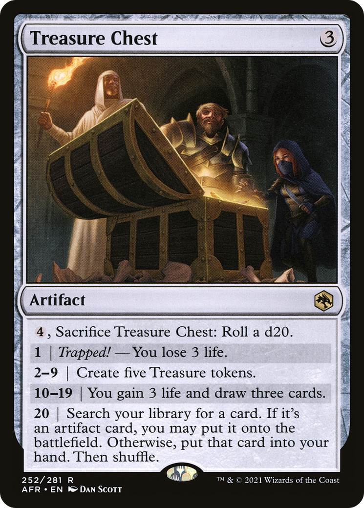Treasure Chest (AFR-252) [Adventures in the Forgotten Realms] Foil