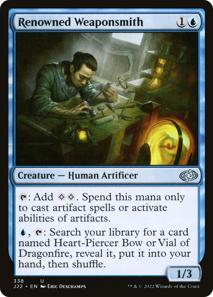 Renowned Weaponsmith (J22-338) [Jumpstart 2022]