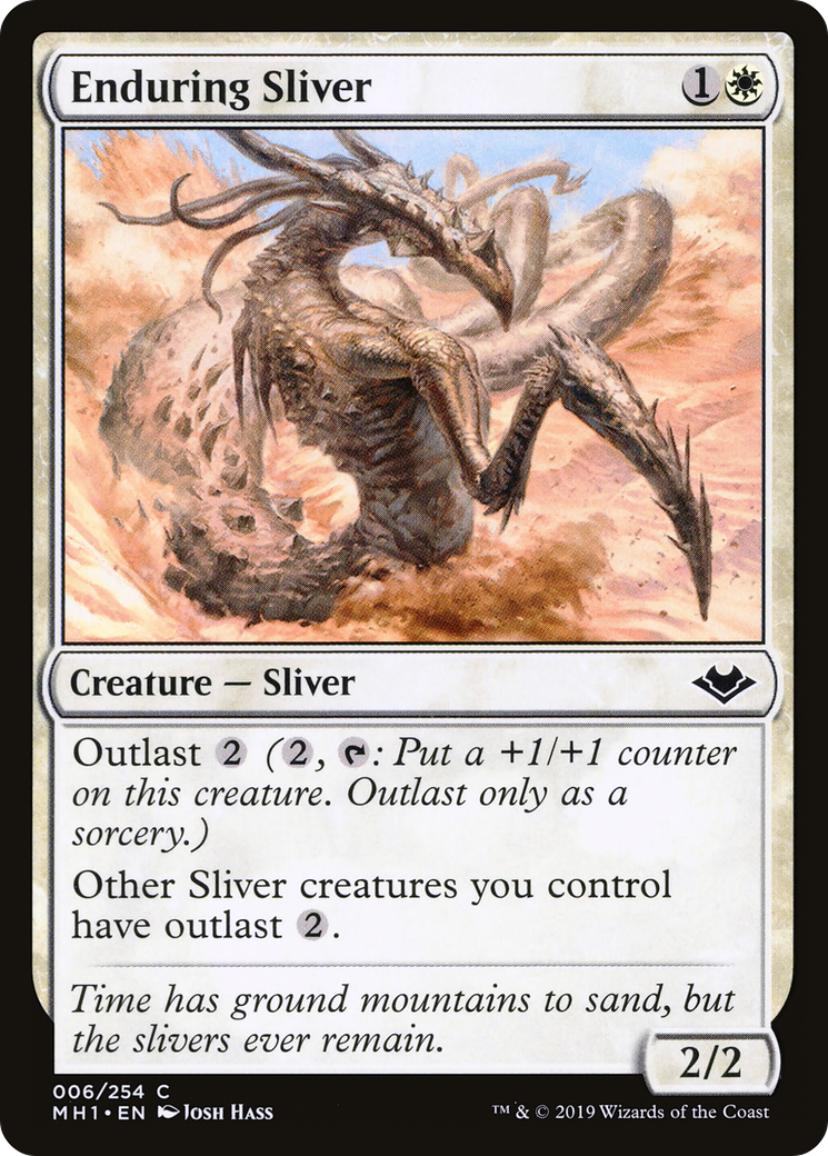 Enduring Sliver (MH1-006) [Modern Horizons]