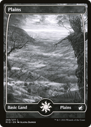 Plains (MID-268) [Innistrad: Midnight Hunt]: (Full Art, Showcase)