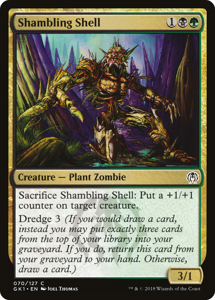 Shambling Shell (GR1-070) [GRN Guild Kit]