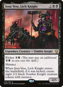 Josu Vess, Lich Knight (DOM-095) [Dominaria]