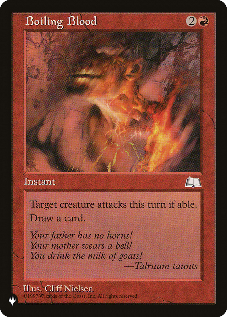 Boiling Blood (LIST-WTH-92) [The List]