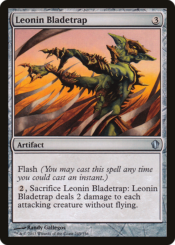 Leonin Bladetrap (C13-245) [Commander 2013]