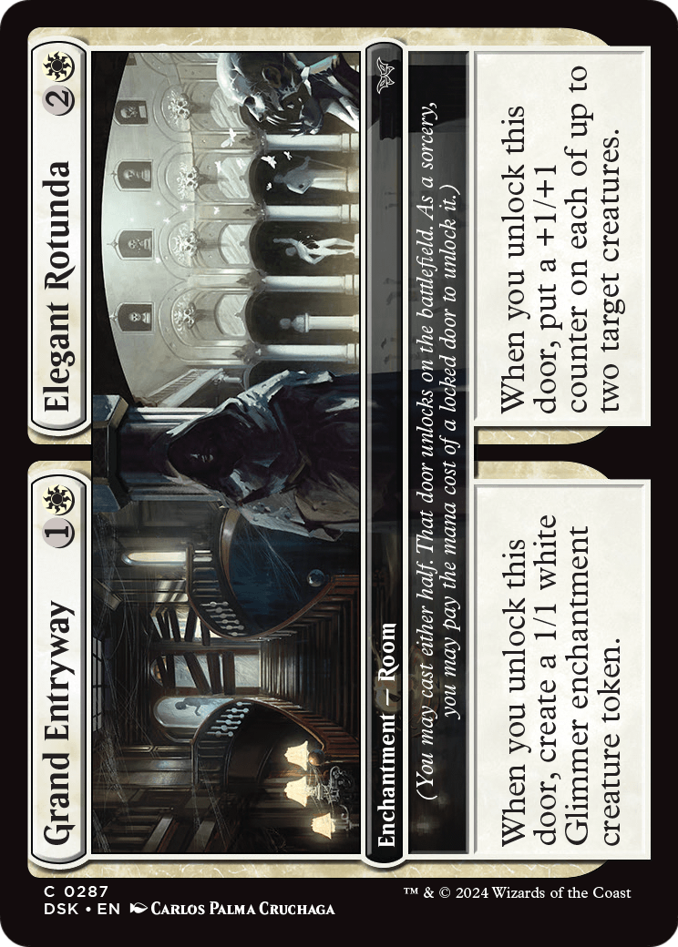 Grand Entryway // Elegant Rotunda (DSK-287) [Duskmourn: House of Horror]