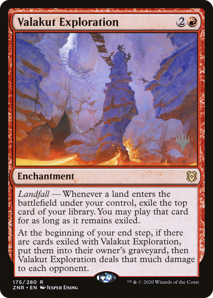 Valakut Exploration (PPZNR-175P) [Promo Pack: Zendikar Rising Promos]