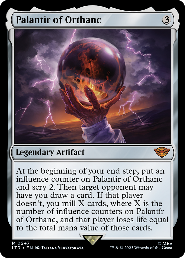 Palantír of Orthanc (LTR-247) [The Lord of the Rings: Tales of Middle-earth] Foil