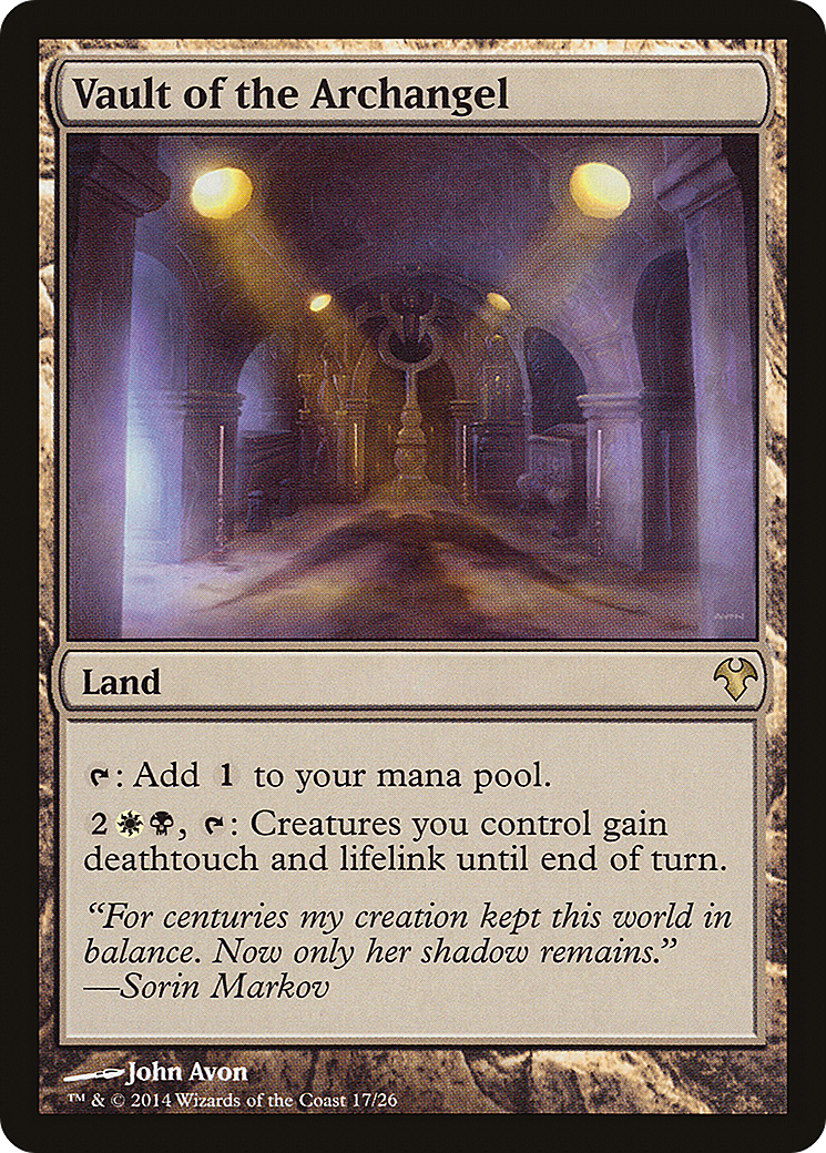 Vault of the Archangel (MD1-017) [Modern Event Deck 2014]