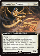Priest of the Crossing (DRC-022) [Commander: Aetherdrift]: (Extended Art)