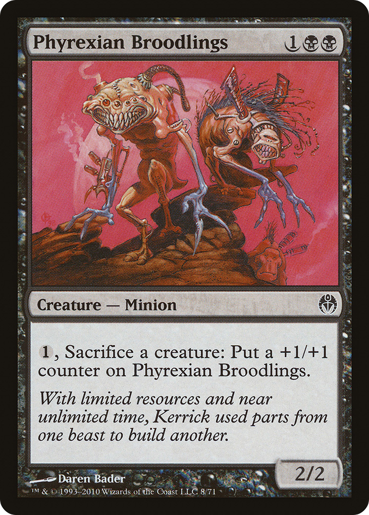 Phyrexian Broodlings (DDE-008) [Duel Decks: Phyrexia vs. the Coalition]