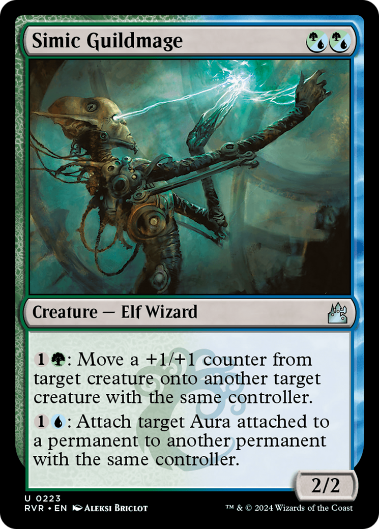 Simic Guildmage (RVR-223) [Ravnica Remastered]