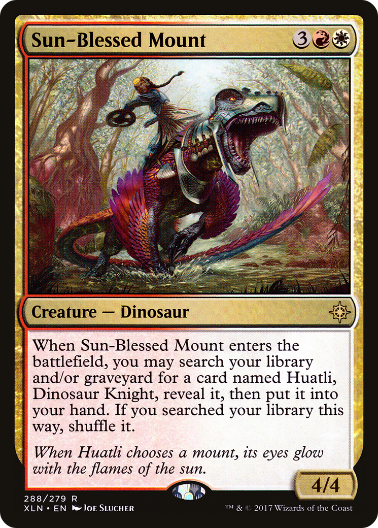 Sun-Blessed Mount (XLN-288) [Ixalan]