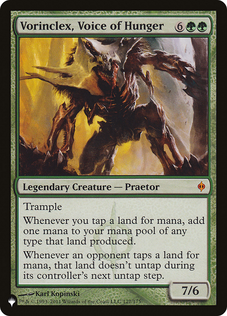 Vorinclex, Voice of Hunger (LIST-NPH-127) [The List]