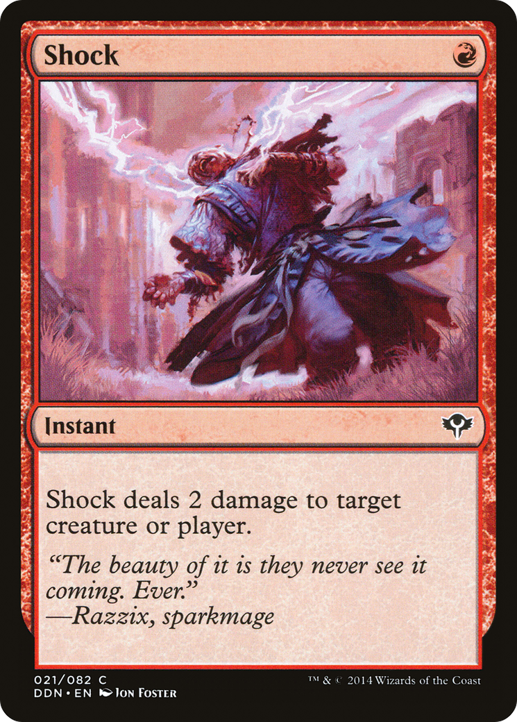 Shock (DDN-021) [Duel Decks: Speed vs. Cunning]
