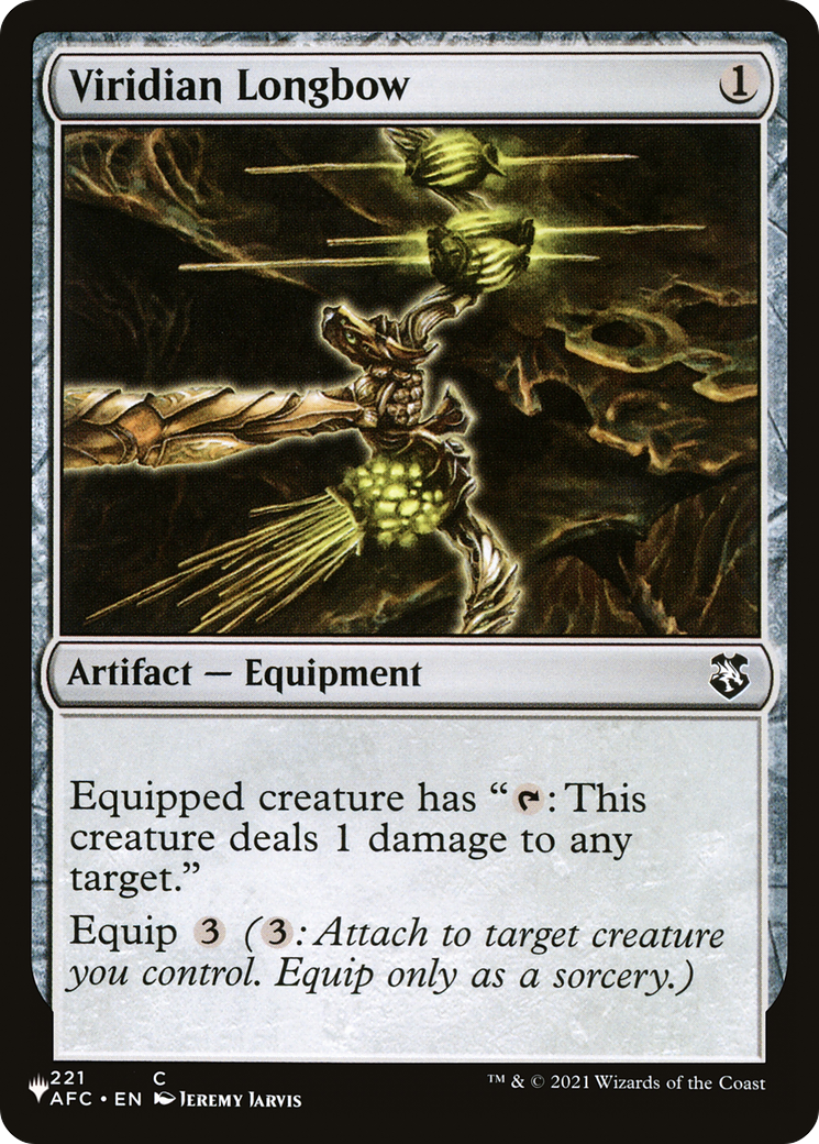 Viridian Longbow (LIST-AFC-221) [The List]